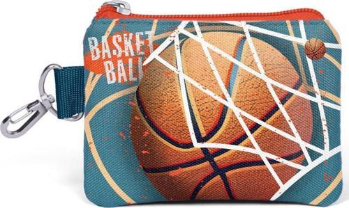 Kids Nefti Turuncu Basketbol Desenli Bozuk Para Çantası 21933