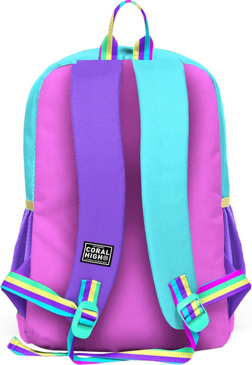 Coral High Kids Pembe Pastel Renkli 3’lü Okul Çanta Seti SET0123759 5
