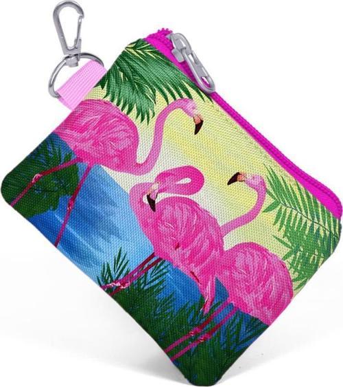 Pembe Flamingolu Bozuk Para Çantası 21770