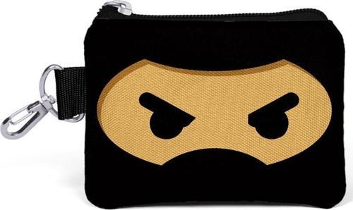 Kids Siyah Ninja Desenli Bozuk Para Çantası 21736