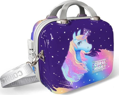 Unicorn Desenli Omuz Askılı PC Makyaj Çantası 16896
