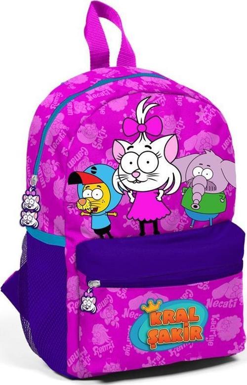 Kral Şakir By Coral High Pembe İki Bölmeli Yuva Sırt Çantası 32509