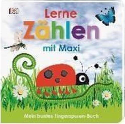 Mein buntes Fingerspuren - Buch. Lerne zhlen mit Maxi