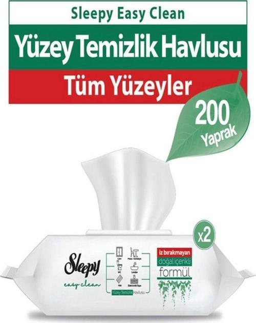 YÜZEY TEMİZLEME HAVLUSU 2X100 (200 YAPRAK)
