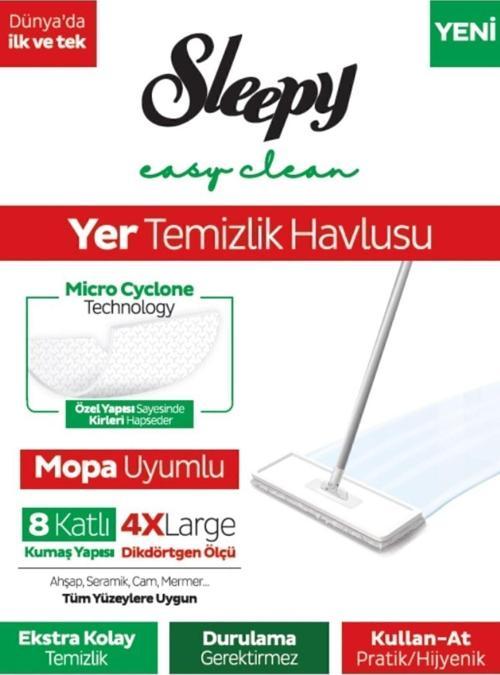 Yüzey Temizleme Havlusu,yer Temizleme Havlusu,50 Li Adet 8 Kat 4 Xl, Dayanıklı Özel Ambalaj