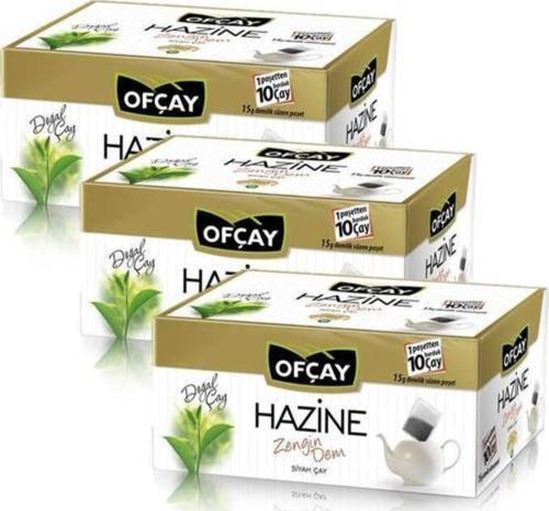 Hazine Zengindem Demlik Poşet Çay 30 X 15 gr X 3 Paket
