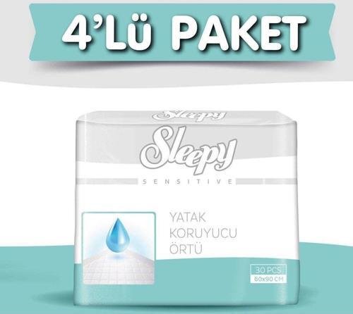 4'Lü Yatak Koruyucu 30X4 120 Adet
