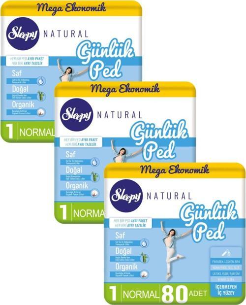 Natural Günlük Ped Normal 240 Ped