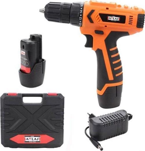 Attlas Eco V 12 Lı Çift Akülü Matkap Vidalama Çantalı 12v