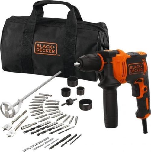 Black Decker Beh710sa40 710watt 13mm Darbeli Matkap 40 Parça Aksesuar Seti