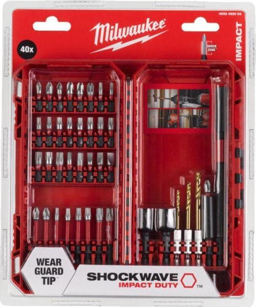 MİLWAUKEE SHOCKWAVE BİTS UÇ SETİ 40 PARÇA T4932492004
