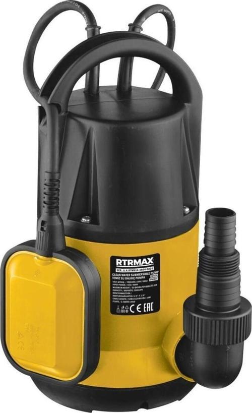Rtm814 Temiz Su Dalgıç Pompa 400w