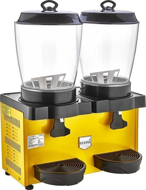Royal Mini Çiftli Şerbet ve Ayran Soğutucu 11+11 lt - ST35