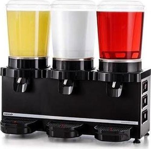 SAMIXIR Panoramik 10 Triple Soğuk İçecek Dispenseri 10 L + 10 L + 10 L MMM30.AB