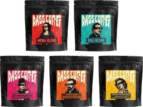 Yöresel Filtre Kahve Deneme Seti 5 X 50Gr - 250Gr - French Press Öğütüm