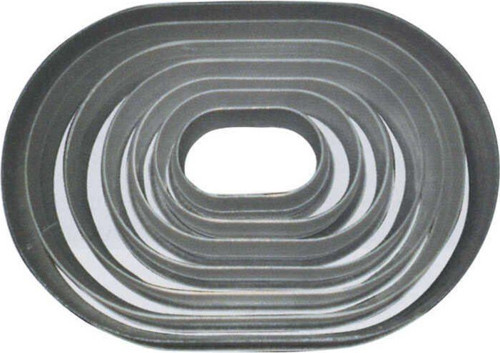 Polikarbon Oval Düz Valovan Kalıbı BRD-1212