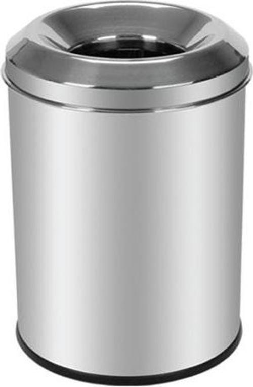 Krom Yanaz Çöp Kovası 8 Litre