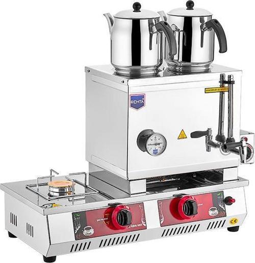 30 Model 2 Demlikli Gazlı (CE) + Elektrikli Çay Ocağı 24 lt
