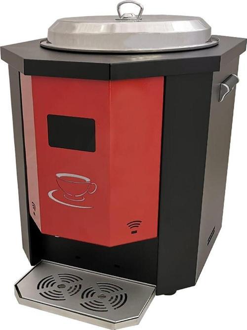 Çelik 22 Litre Mega Eco Temassız Çay Makinesi - 250 Bardak MGE 2