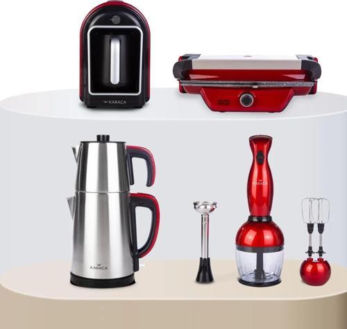 Gurme Plus Red Elektrikli Çeyiz Seti
