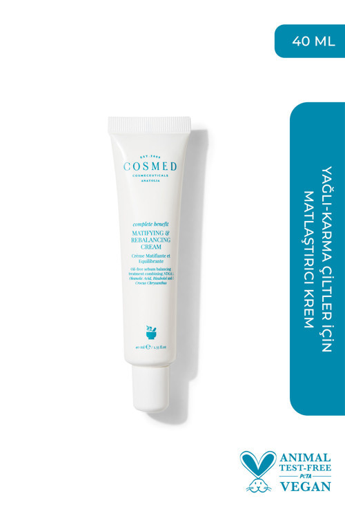 Yağlı/Karma Ciltler İçin Matlaştırıcı Etkili Krem/MATIFYING & REBALANCING CREAM 40ML