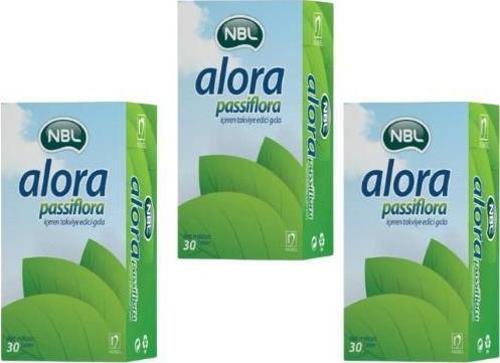 Alora Passiflora İçeren Takviye Edici Gıda 3'lü