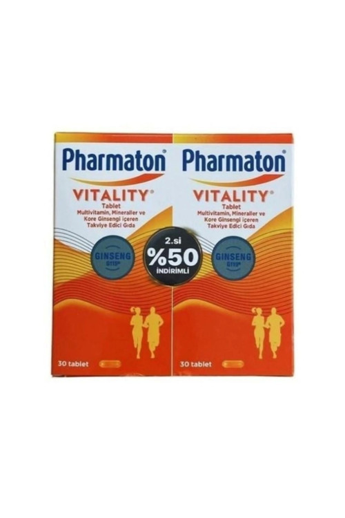 Vitality 30 Tablet Avantajlı 2'li Paket - 2.si %70
