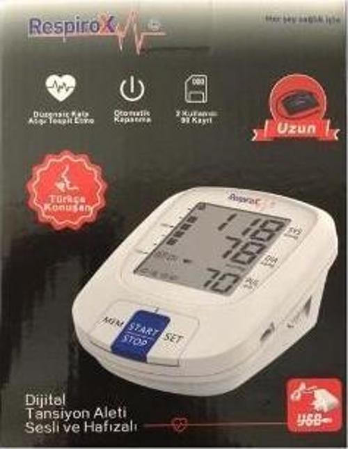 Axd-808 Sesli Adaptörlü ve Hafızalı Dijital Tansiyon Aleti