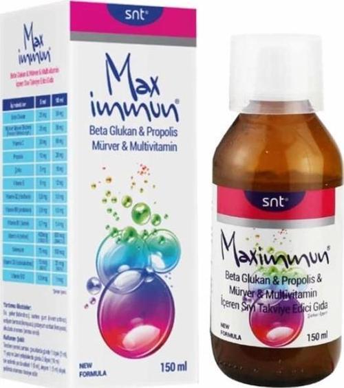 Max İmmun Multivitamin Şurup 150 ml