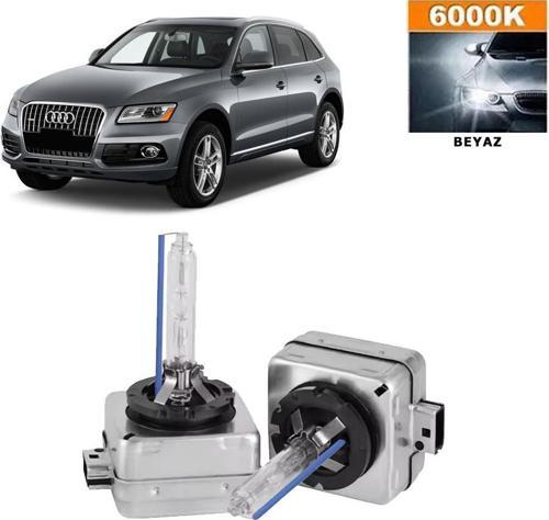 Audi Q5 2009-2016 D3S / D3R 6000K Beyaz HID Xenon Ampul 2 Adet