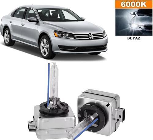Volkswagen Passat B7 2010-2014 D3S / D3R 6000K Beyaz HID Xenon Ampul 2 Adet