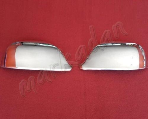 Audi Q5 Krom Ayna Kapağı 2009 Sonrası 2 Parça P.Çelik
