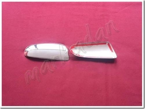 Chevrolet Aveo Krom Ayna Kapağı 2006-2011 2 Parça P.Çelik