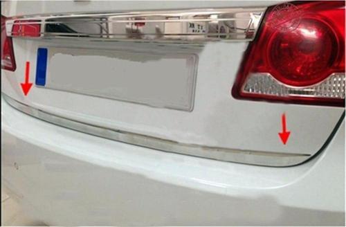 Chevrolet Cruze Sedan Krom Bagaj Alt Çıta 2009-2016 P.Çelik