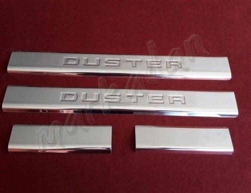 Dacia Duster Krom Kapı Eşiği 2010-2017 4 Parça P.Çelik