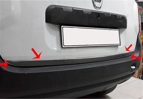Dacia Duster Krom Bagaj Alt Çıta 2010-2017 Paslanmaz Çelik
