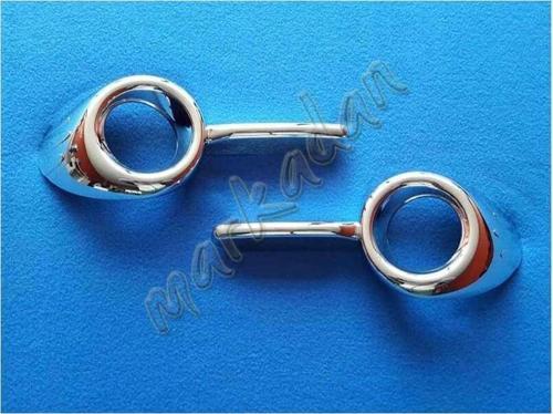 Fiat Doblo Krom Sis Farı Çerçevesi 2010-2014 2 Parça Abs Krom