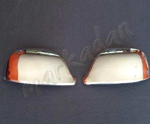 Audi Q5 Krom Ayna Kapağı 2009 Sonrası 2 Parça Paslanmaz Çelik