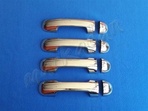 Ford Connect Krom Kapı Kolu 2002-2014 4 Kapı Paslanmaz Çelik