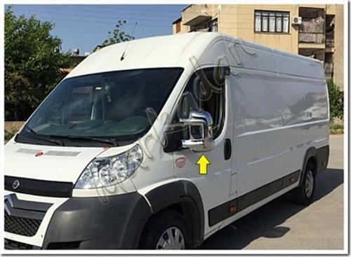 Citroen Jumper Krom Ayna Kapağı 2006 Sonrası 2 Parça Abs Krom