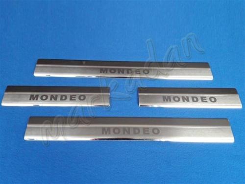 Ford Mondeo Krom Kapı Eşiği 2000-2007 4 Parça Paslanmaz Çelik