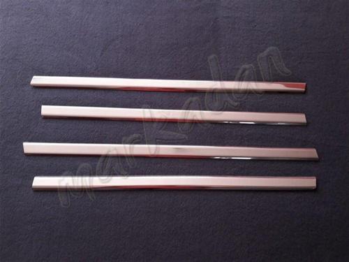 Fiat Albea Krom Cam Çıtası 2002-2012 4 Parça Paslanmaz Çelik