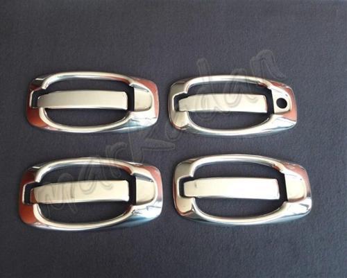 Fiat Doblo Krom Kapı Kolu 2010-2023 4 Kapı 8 Parça Paslanmaz Çelik