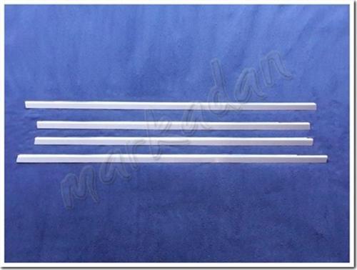 Ford Focus HB Krom Cam Çıtası 1998-2005 4 Parça Paslanmaz Çelik