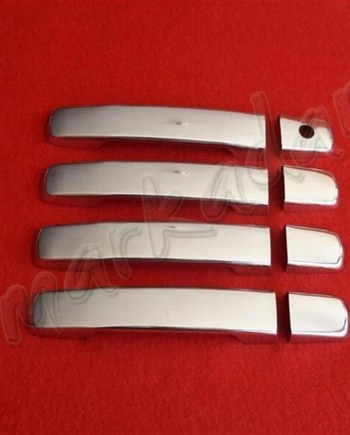 Nissan Qashqai Sensörsüz Krom Kapı Kolu 2007-2014 4 Kapı Paslanmaz Çelik