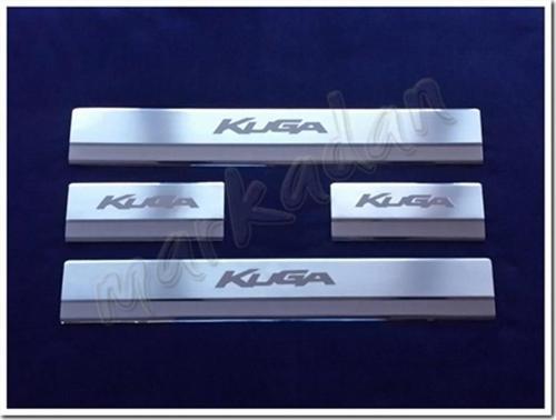 Ford Kuga Krom Kapı Eşiği 2008-2013 4 Parça Paslanmaz Çelik