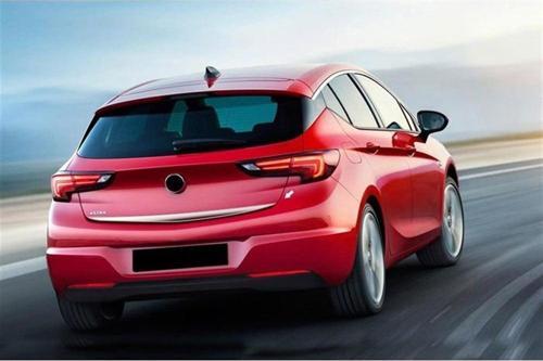 Opel Astra K Krom Bagaj Alt Çıta 2015 Sonrası Paslanmaz Çelik