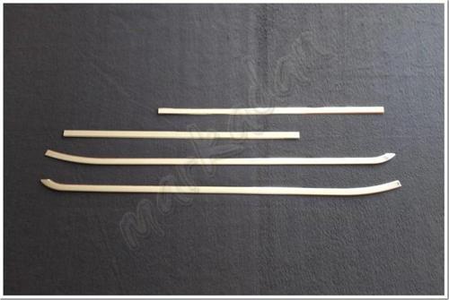 Opel Combo Krom Cam Çıtası 2012-2018 4 Parça Paslanmaz Çelik