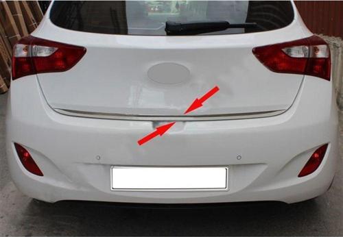 Hyundai i30 Krom Bagaj Alt Çıta 2012-2017 Paslanmaz Çelik