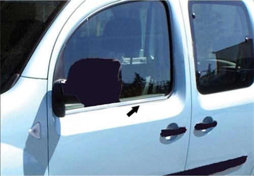 Mercedes Citan Krom Cam Çıtası 2013 Sonrası 4 Parça Paslanmaz Çelik